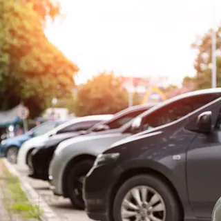 fleet of cars