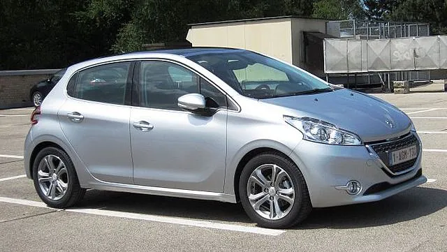 A professional Peugeot 208
